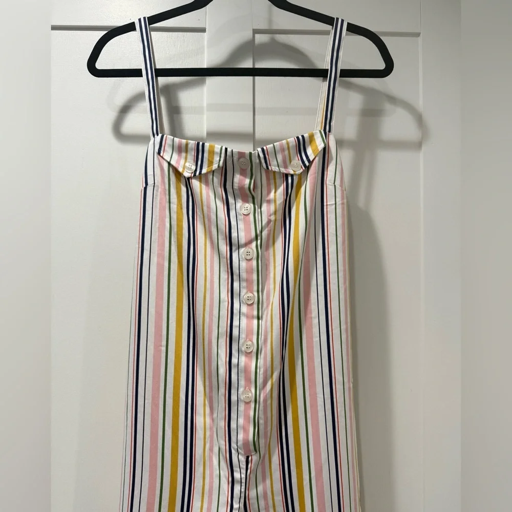 Maeve Easy Sleeveless Shirting Jumpsuit‎